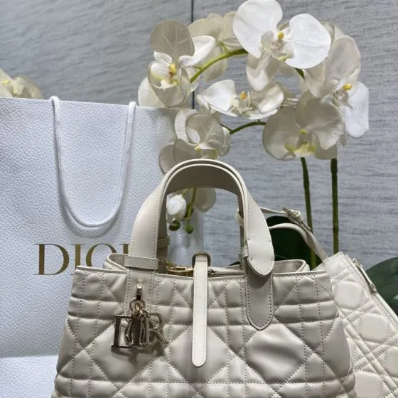 Dior Toujours White tote Premium Replica
