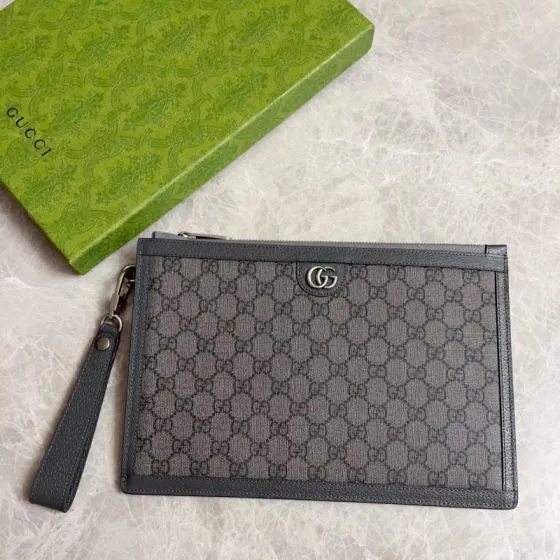Gucci Ophidia GG Supreme Gray Black crossbody 1 1 Replica