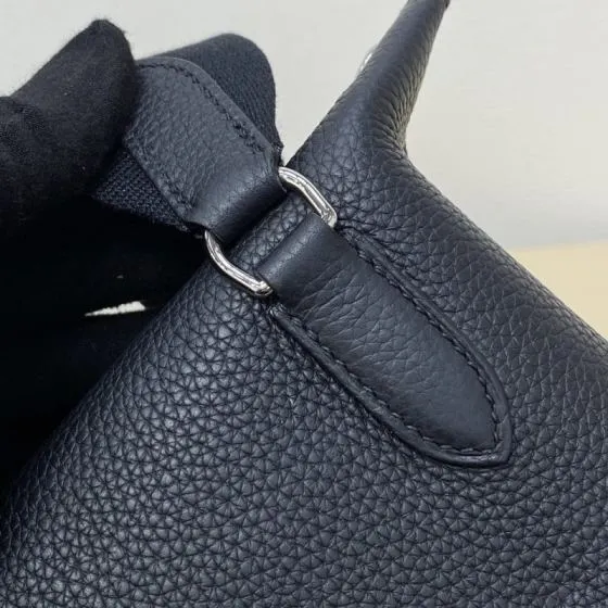Hermes Videpoches Black leather everyday Top Quality Replica