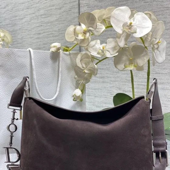 Dior Brown suede shoulder — AAA Quality Replica