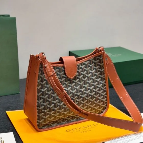 Goyard Brown shoulder bag AAA Quality Replica
