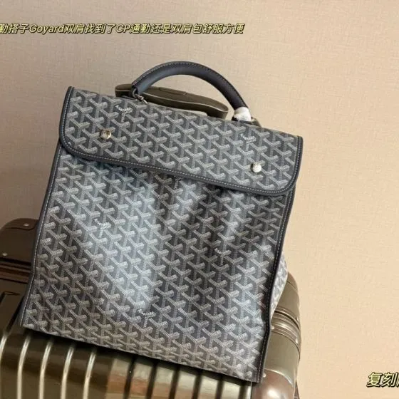 Goyard Grey shoulder bag Premium Replica