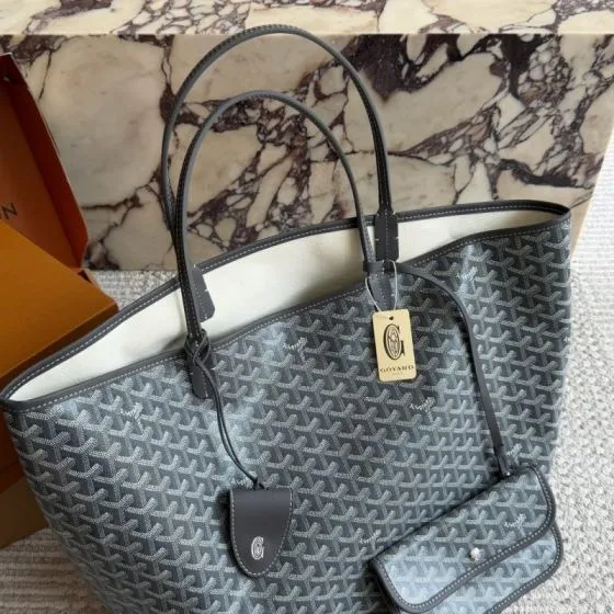 Goyard Grey 40x30x16cm shoulder bag AAA Quality Replica