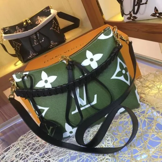 Louis Vuitton M55090 Green Monogram crossbody — Top Quality Replica