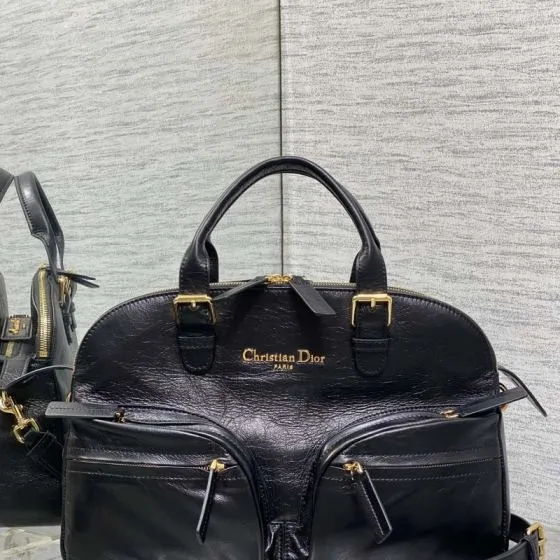 Dior Black leather shoulder