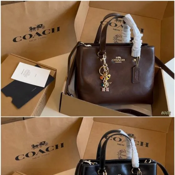 Coach Black shoulder bag Premium Replica