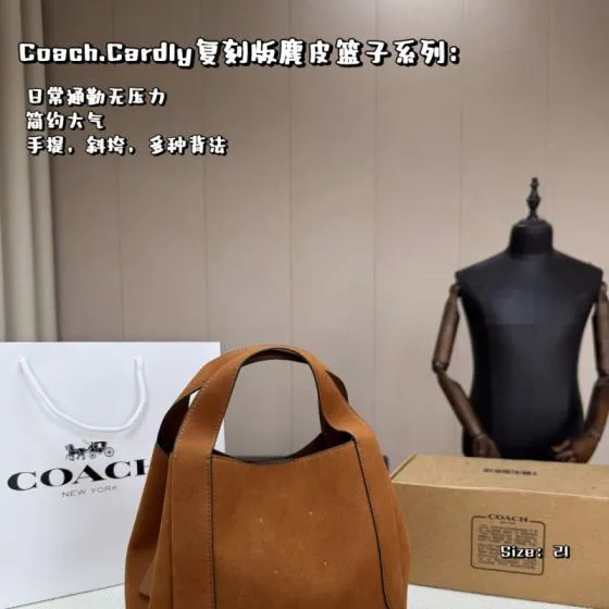 Coach Brown shoulder bag 1 1 Replica