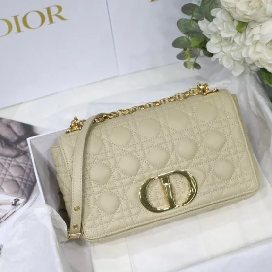 Dior Caro Beige crossbody — AAA Quality Replica
