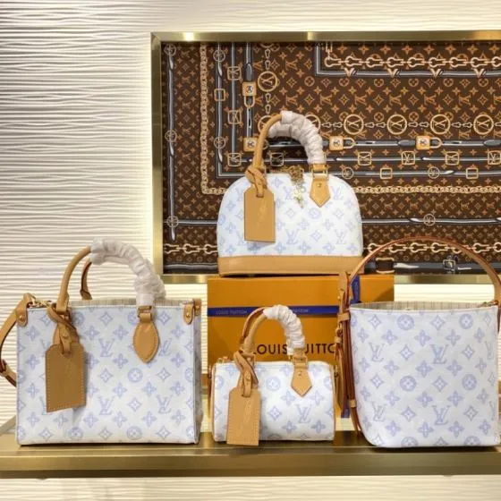 Louis Vuitton White Monogram everyday Top Quality Replica