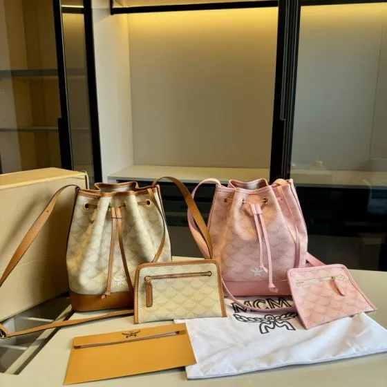 MCM Monogram shoulder bag Premium Replica
