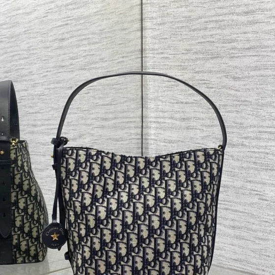 Dior Blue Oblique shoulder — Top Quality Replica