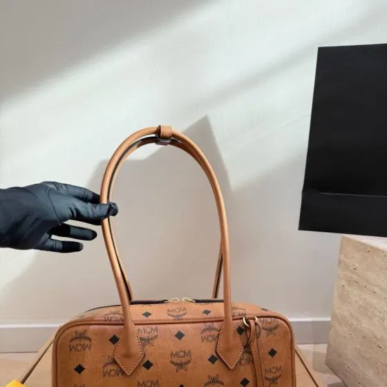 MCM Monogram shoulder bag Top Quality Replica