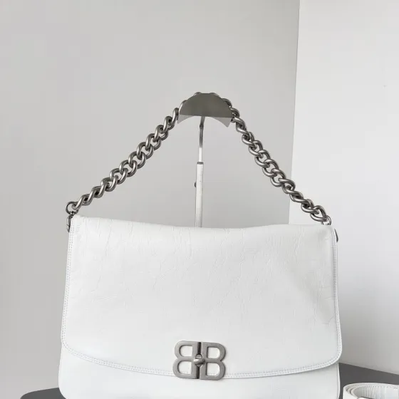 Balenciaga White 18x12cm shoulder bag AAA Quality Replica