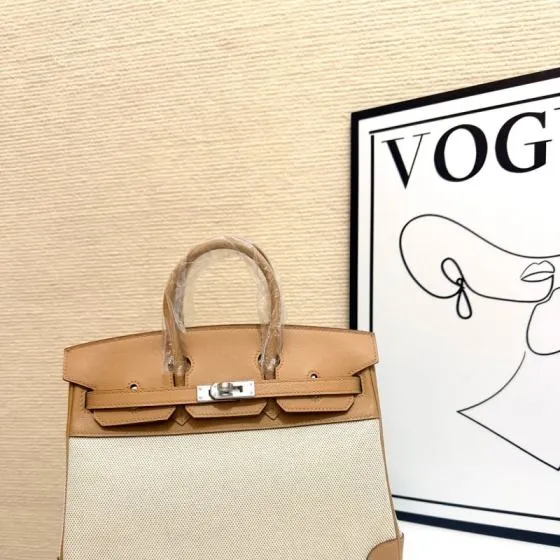 Hermes Birkin 30 Beige and Tan 30cm tote — Top Quality Replica