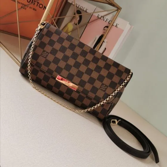 Louis Vuitton 40718 Damier Ebene 28x17x4cm crossbody Top Quality Replica