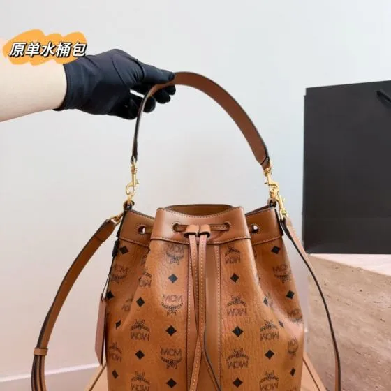 MCM Visetos 30x22x12cm shoulder bag Premium Replica