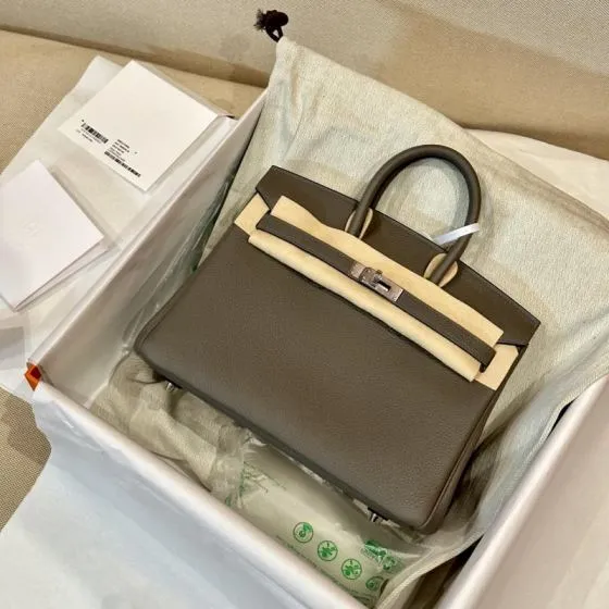 Hermes Birkin Etoupe handbag — AAA Quality Replica