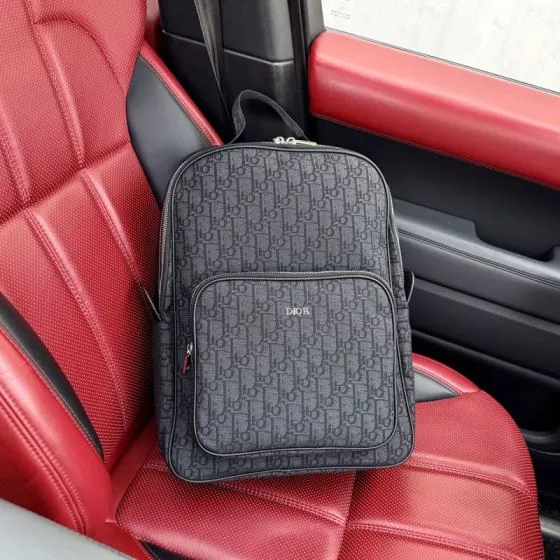 Dior Black Oblique 30x41x12cm travel — Top Quality Replica