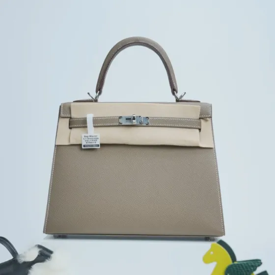 Hermes Kelly Etoupe Epsom handbag Top Quality Replica