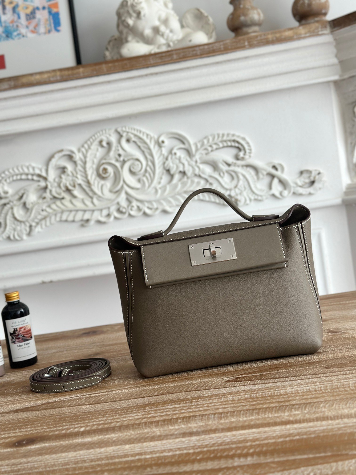 Hermes Hermes bag Etoupe mini crossbody everyday