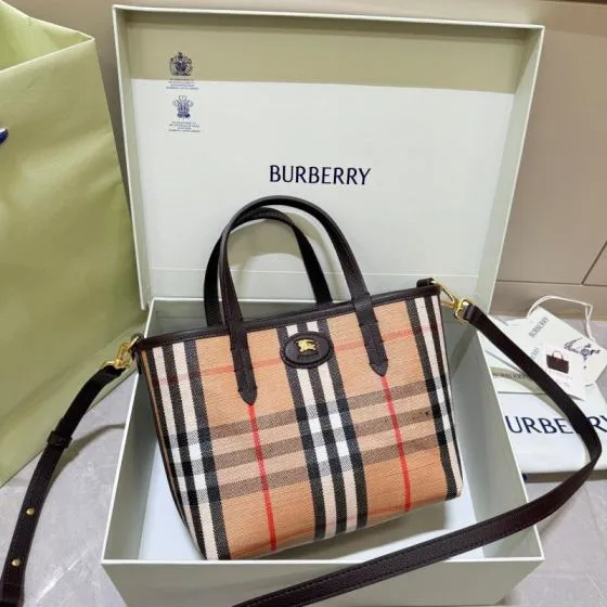 Burberry Brown 25x18x10cm shoulder bag Top Quality Replica