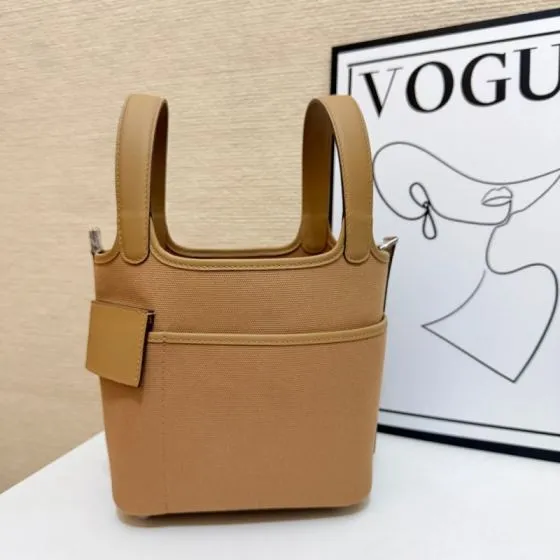 Hermes Picotin Cargo Beige 18cm everyday 1 1 Replica