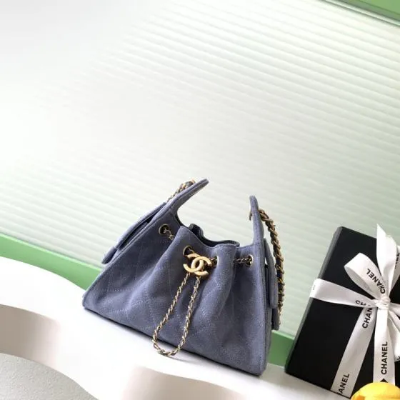 Chanel Blue crossbody 1 1 Replica