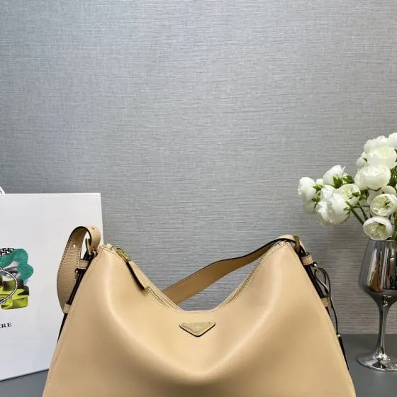 Prada Beige shoulder bag Top Quality Replica
