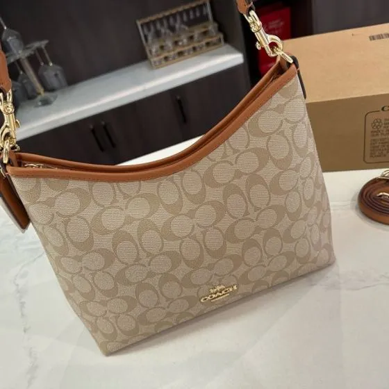 Coach Brown shoulder bag Top Quality Replica