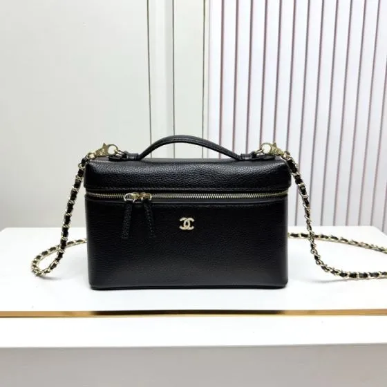 Chanel Vanity Case Black crossbody Premium Replica