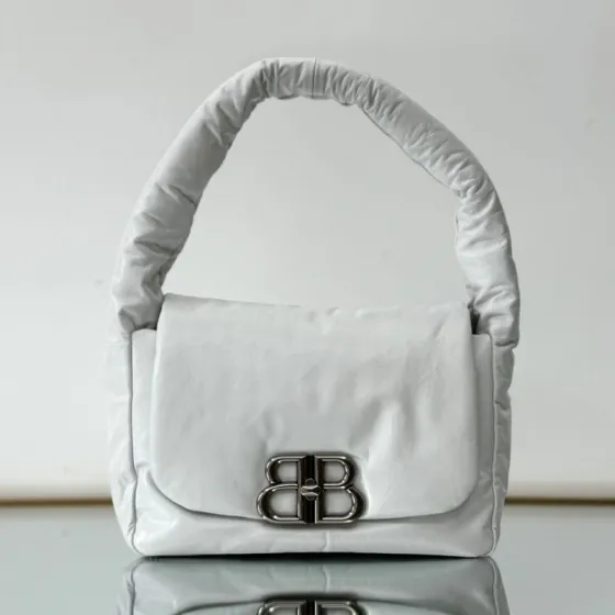 Balenciaga White 25x18x10cm shoulder bag AAA Quality Replica