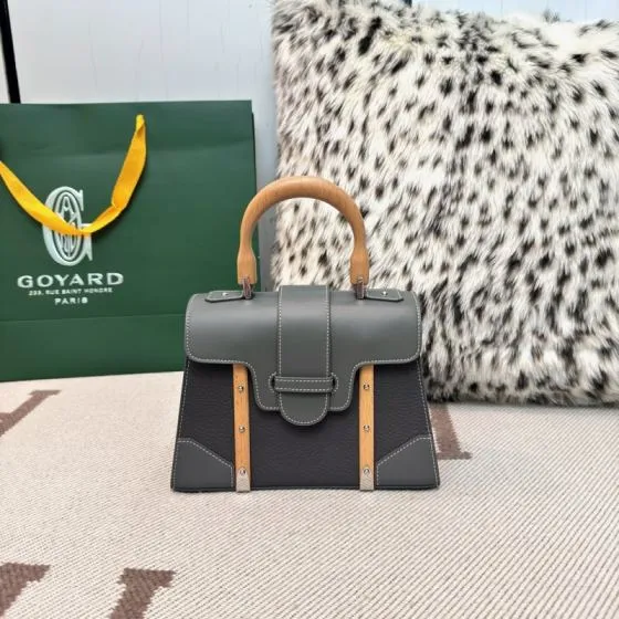 Goyard Grey 18x12cm shoulder bag Top Quality Replica