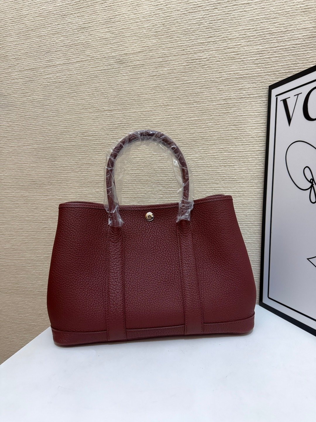 Hermes Garden Party 30 Burgundy 30cm tote everyday