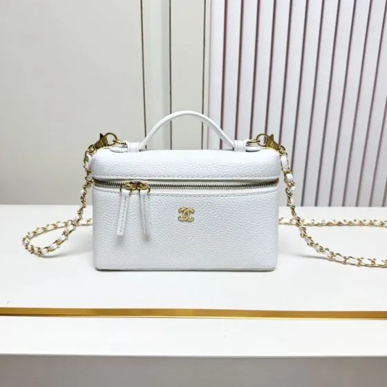 Chanel White crossbody AAA Quality Replica