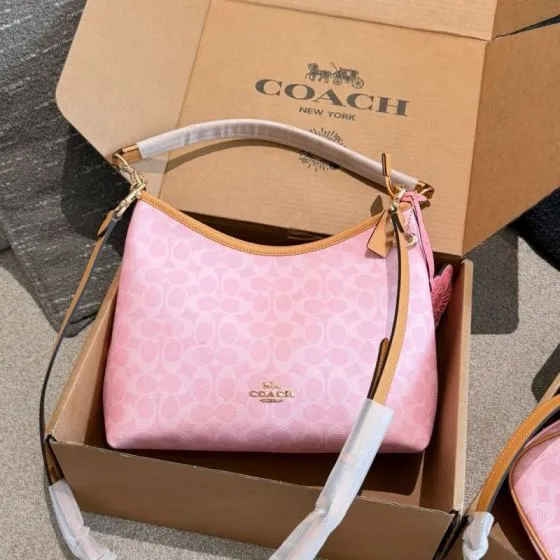Coach Pink shoulder bag 1 1 Replica