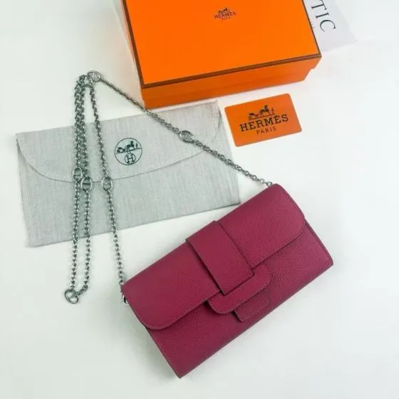 Hermes Pink crossbody AAA Quality Replica