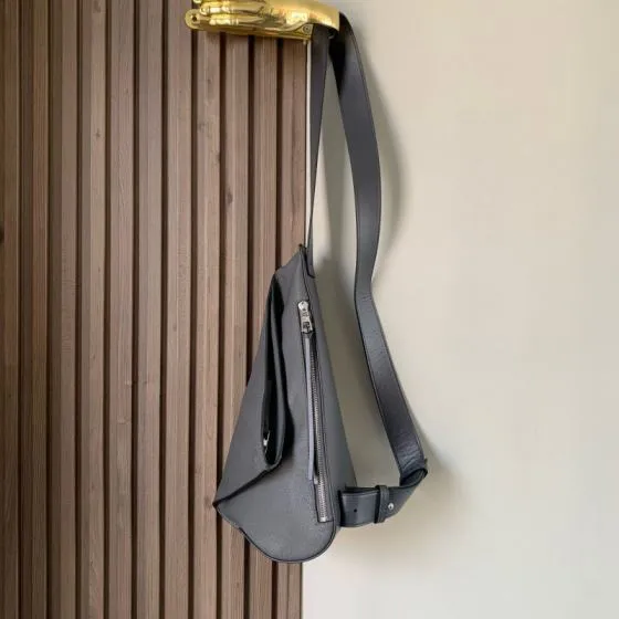 Loewe Gray shoulder bag Premium Replica