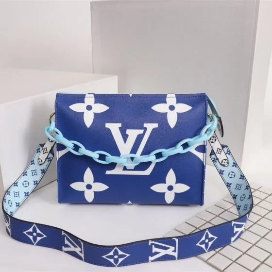 Louis Vuitton Blue Monogram W25H20D5 crossbody Top Quality Replica