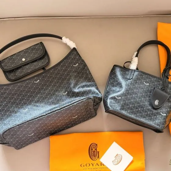 Goyard Black shoulder bag Premium Replica