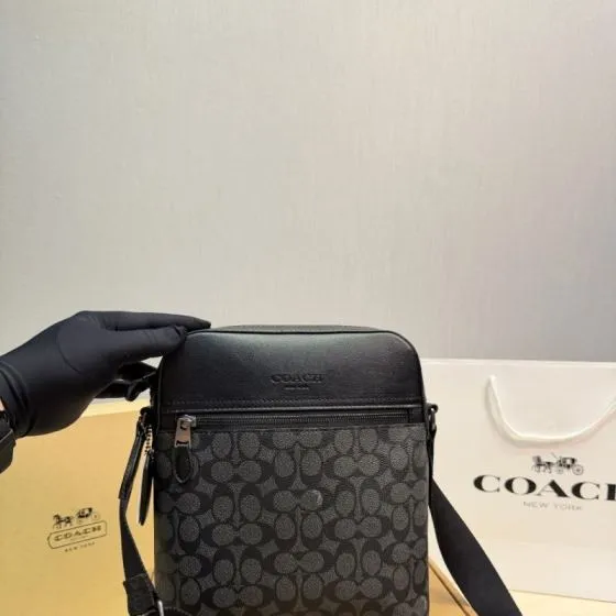Coach Black shoulder bag AAA Quality Replica