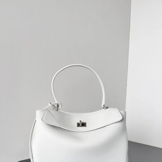 Balenciaga White 25x18x10cm shoulder bag Premium Replica