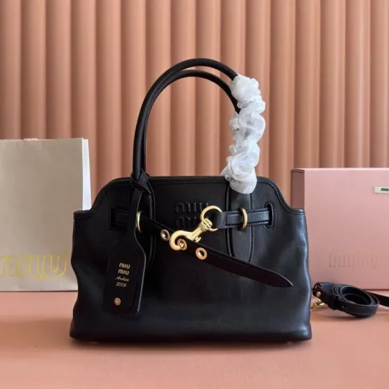Miu Miu Black shoulder bag Top Quality Replica