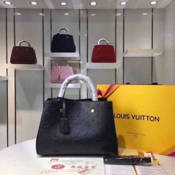 Louis Vuitton M41046 Black Monogram Empreinte 33x23x15cm work — 1:1 Replica