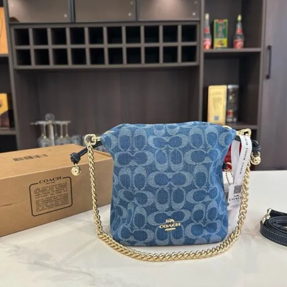 Coach Monogram 25x18x10cm shoulder bag 1 1 Replica