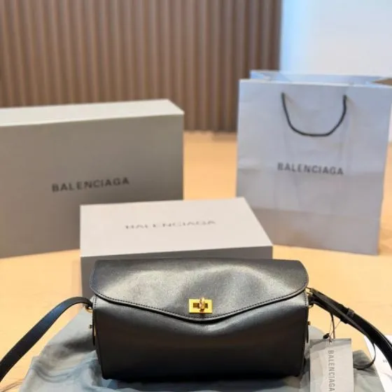 Balenciaga Black shoulder bag Top Quality Replica