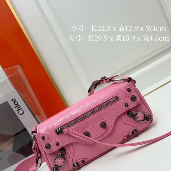 Balenciaga Le Cagole Pink 26x14cm shoulder bag AAA Quality Replica