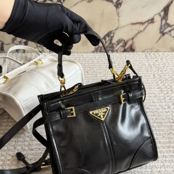 Prada Black 25x18x10cm shoulder bag 1 1 Replica
