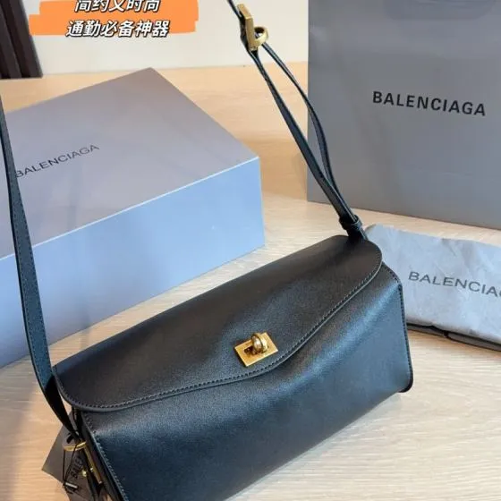 Balenciaga Black shoulder bag Top Quality Replica