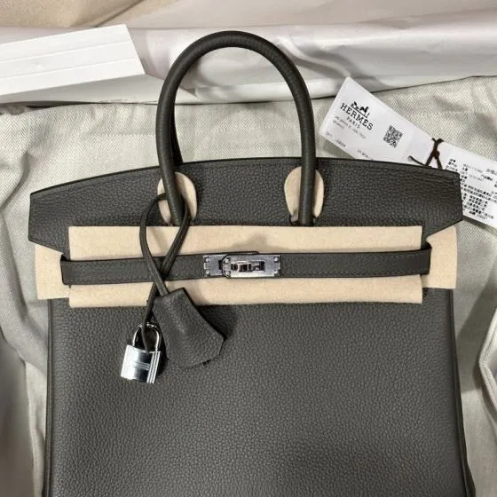 Hermes Birkin Graphite Gray Small handbag — 1:1 Replica