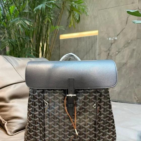 Goyard Black 40x30x16cm shoulder bag 1 1 Replica